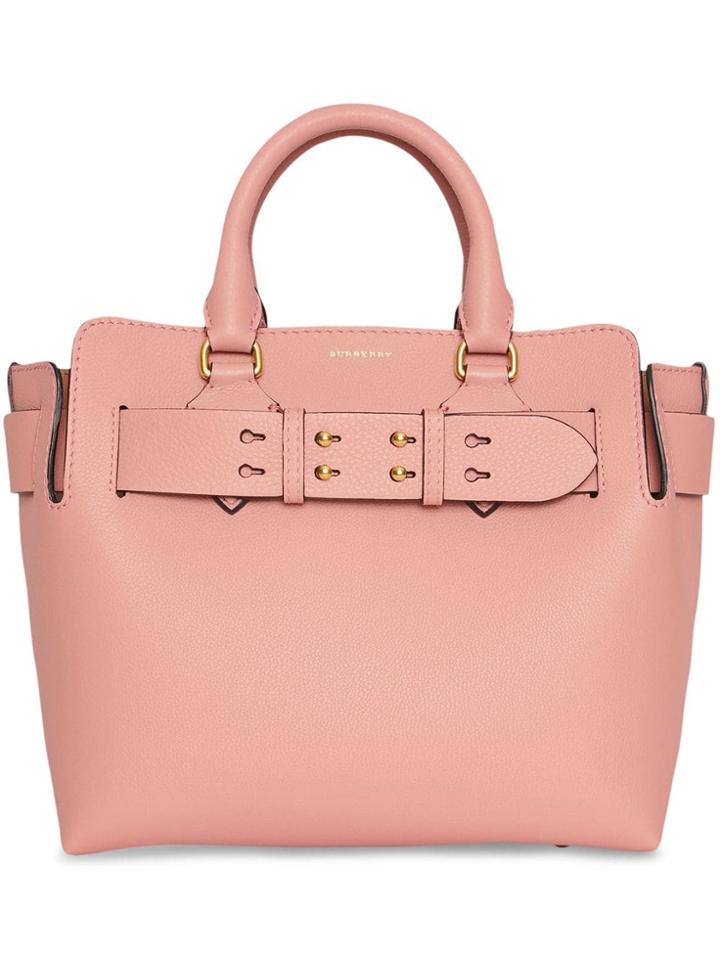 Burberry The Small Leather Belt Bag - Ash Rose