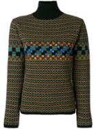 Jean Paul Gaultier Pre-owned Square Pattern Knit Jumper - Multicolour