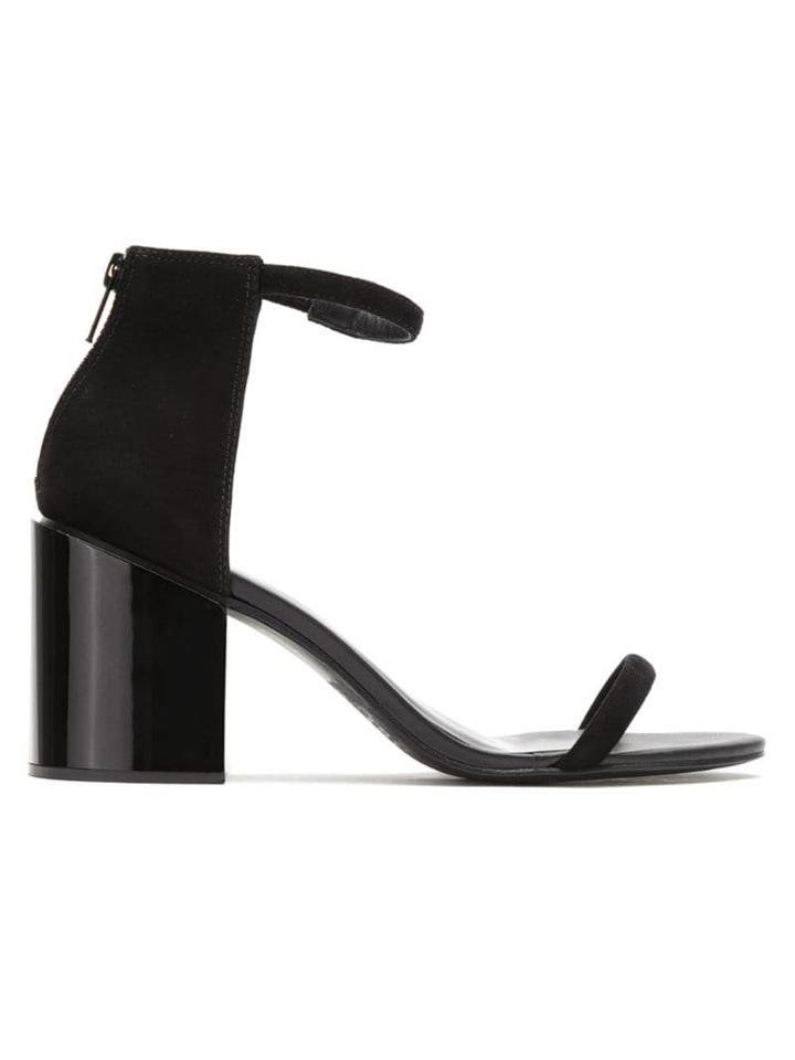 Uma Raquel Davidowicz Suede Telma Sandals - Black