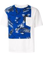 Coohem Aloha Jacquard T-shirt - Blue