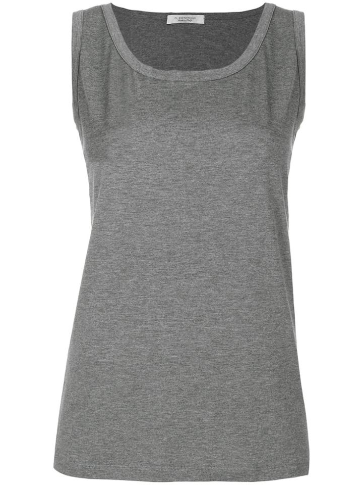 D.exterior Classic Tank Top - Grey