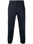 Neil Barrett - Skinny Cropped Trousers - Men - Cotton/spandex/elastane - 50, Blue, Cotton/spandex/elastane