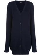 Dsquared2 Long Ribbed Cardigan - Blue
