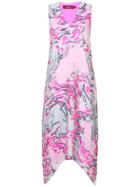 Sies Marjan Embroidered Print Dress - White