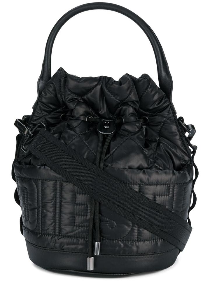 Diesel Bucket Tote Bag - Black