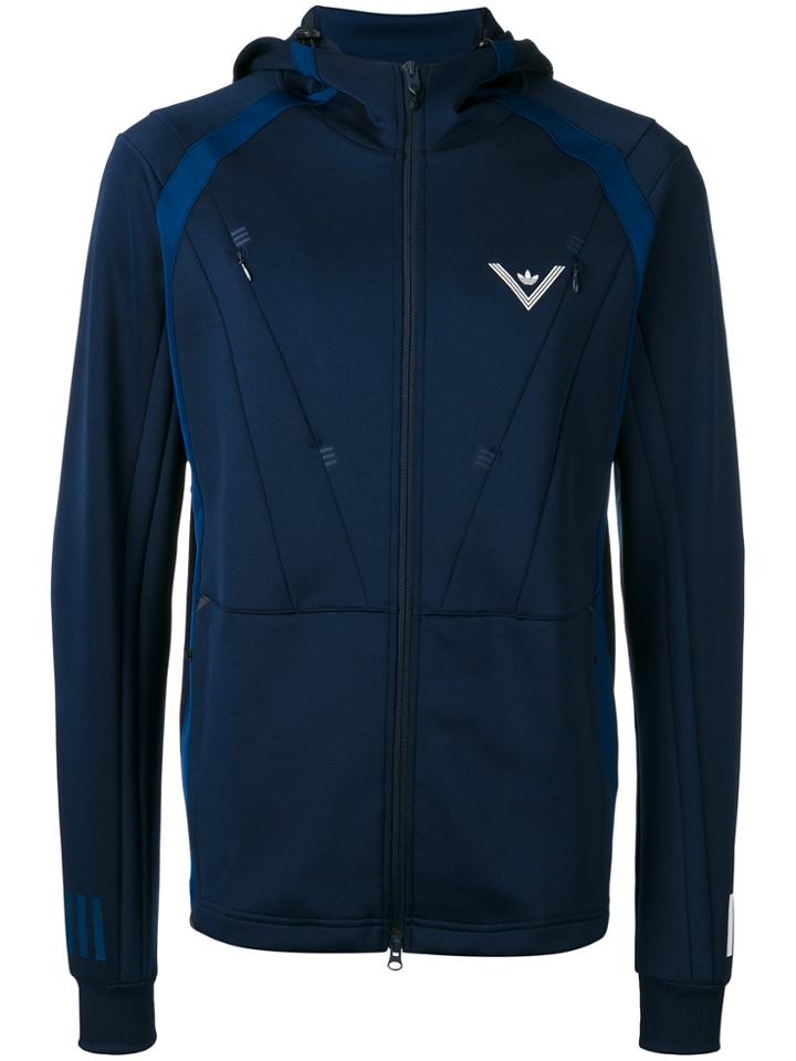 Adidas By White Mountaineering Hooded Track Jacket - Blue