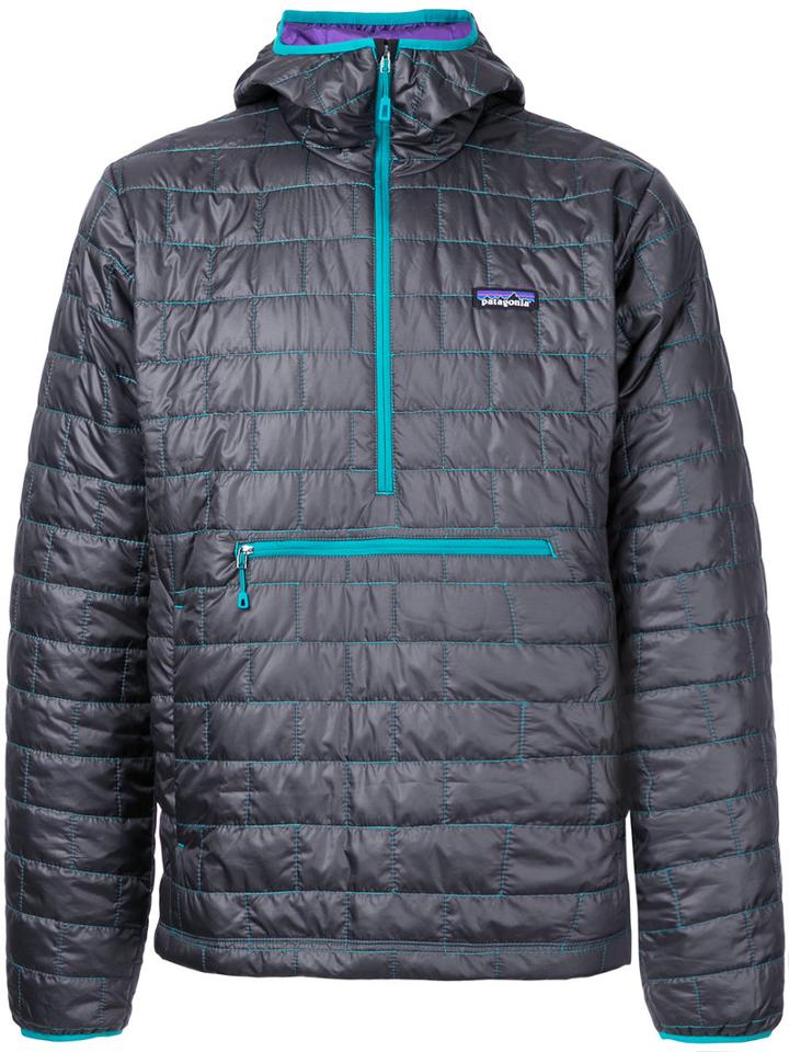 Patagonia - Padded Hooded Coat - Men - Polyester - S, Grey, Polyester