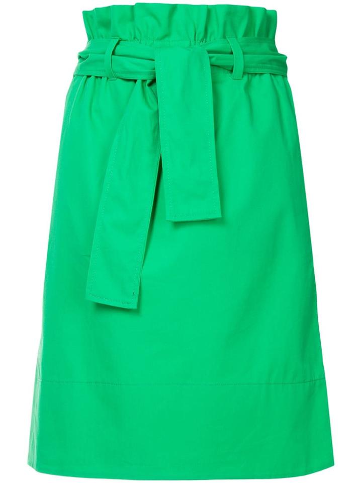 Ck Calvin Klein Suiting Skirt - Green