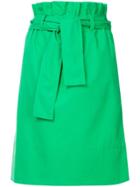 Ck Calvin Klein Suiting Skirt - Green