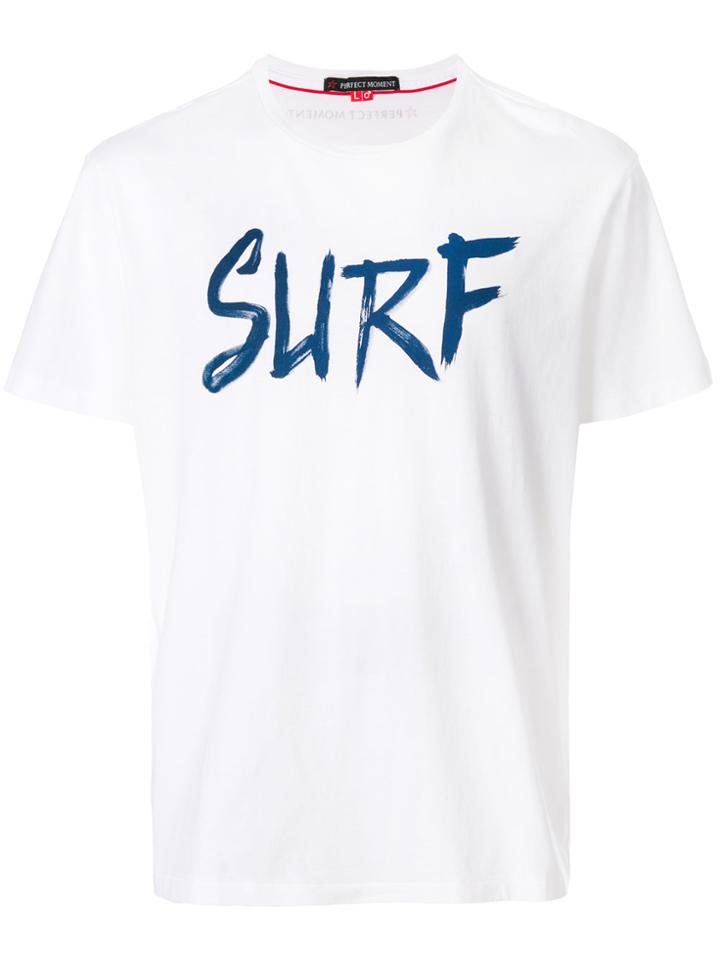 Perfect Moment Surf Print T-shirt - White