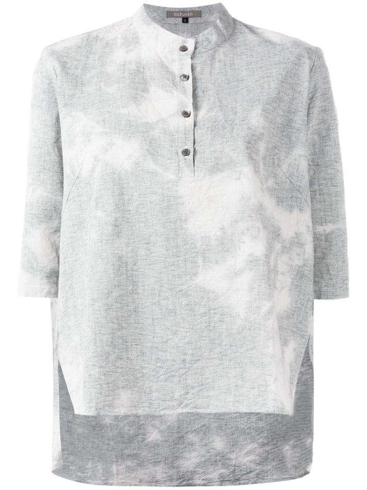 Suzusan Printed Shirt - Grey