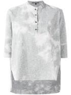 Suzusan Printed Shirt - Grey