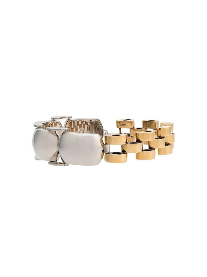 Marni Chain Link Cuff Necklace - Gold