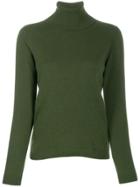 Lamberto Losani Roll Neck Sweater - Green
