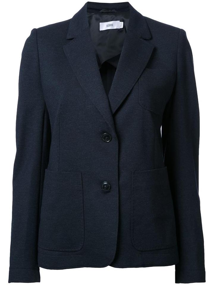 Closed Two-button Blazer, Women's, Size: Small, Blue, Polyamide/spandex/elastane/viscose/wool