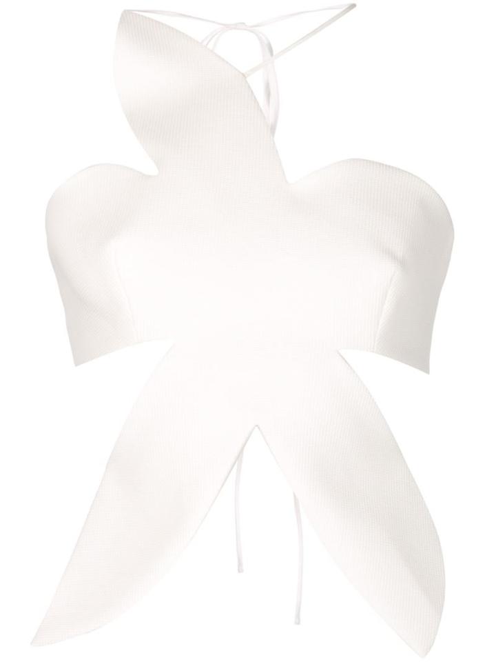 Rosie Assoulin 'flower Stamp' Backless Top