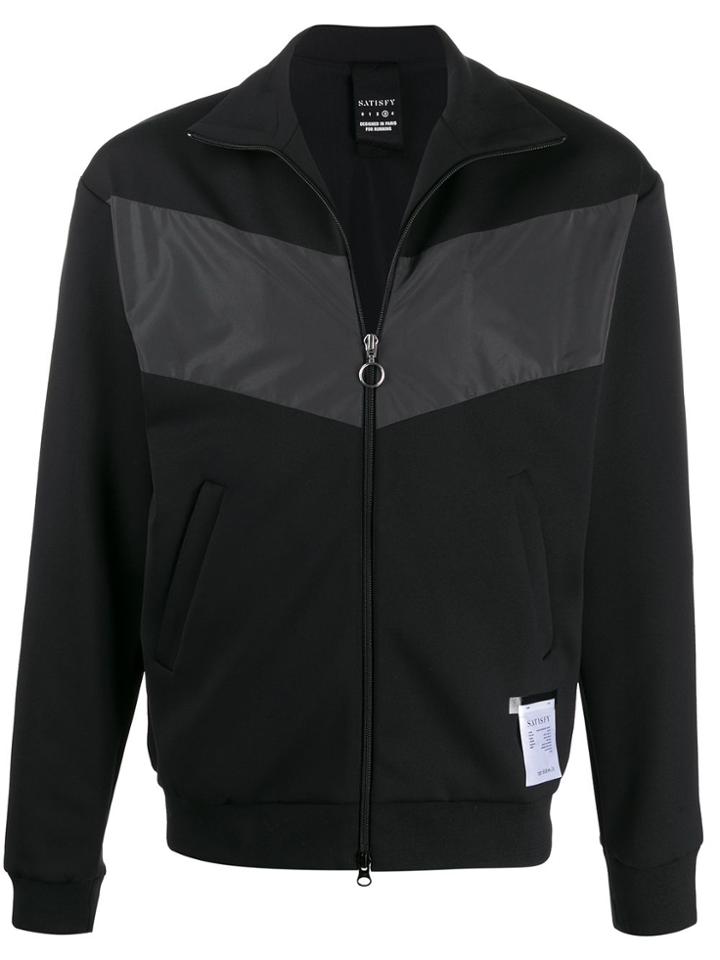 Satisfy Chest Panel Jacket - Black