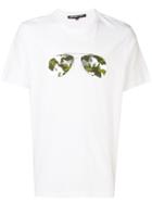 Michael Kors Camouflage Aviator Print T-shirt - White