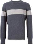 Brunello Cucinelli Contrast Stripe Sweater