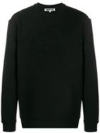 Mcq Alexander Mcqueen Logo Embossed Sweatshirt - Black