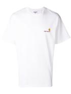 Carhartt Logo Embroidered T-shirt - White