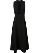Misha Nonoo 'lauren Open Front' Dress - Black