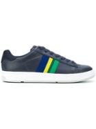 Ps Paul Smith Striped Sneakers - Blue