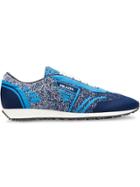 Prada Low-top Fabric Sneakers - Blue