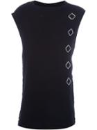 Damir Doma Embellished Textured Sleeveless Sweatshirt