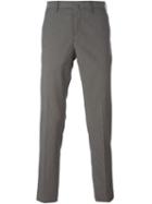 Incotex Slim Fit Trousers, Men's, Size: 56, Grey, Cotton