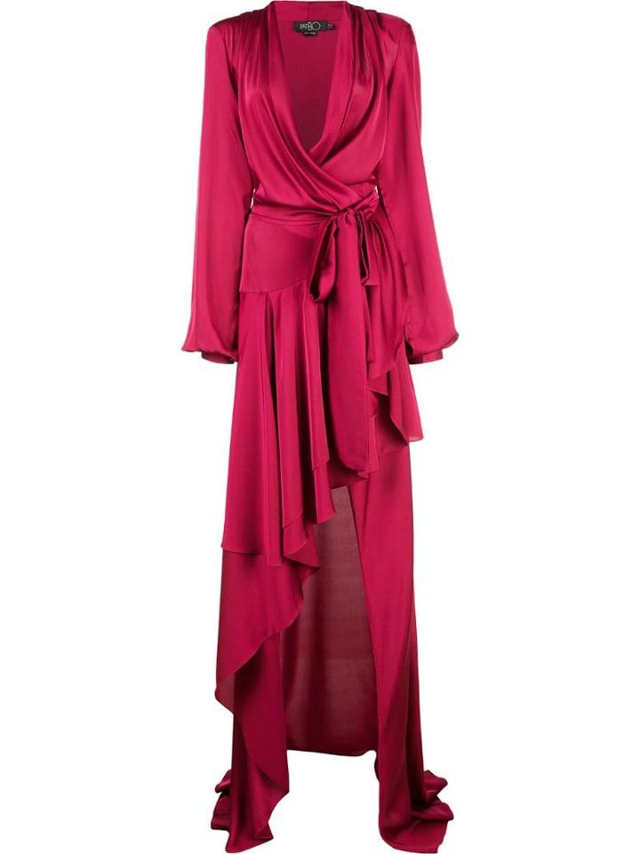 Patbo Hi-low Maxi Wrap Dress - Purple
