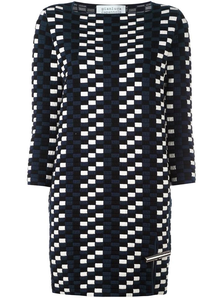 Gianluca Capannolo Patterned Mini Dress