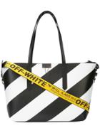 Off-white Black And White Tote Bag