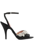Moschino Bejeweled High-heel Sandals - Black