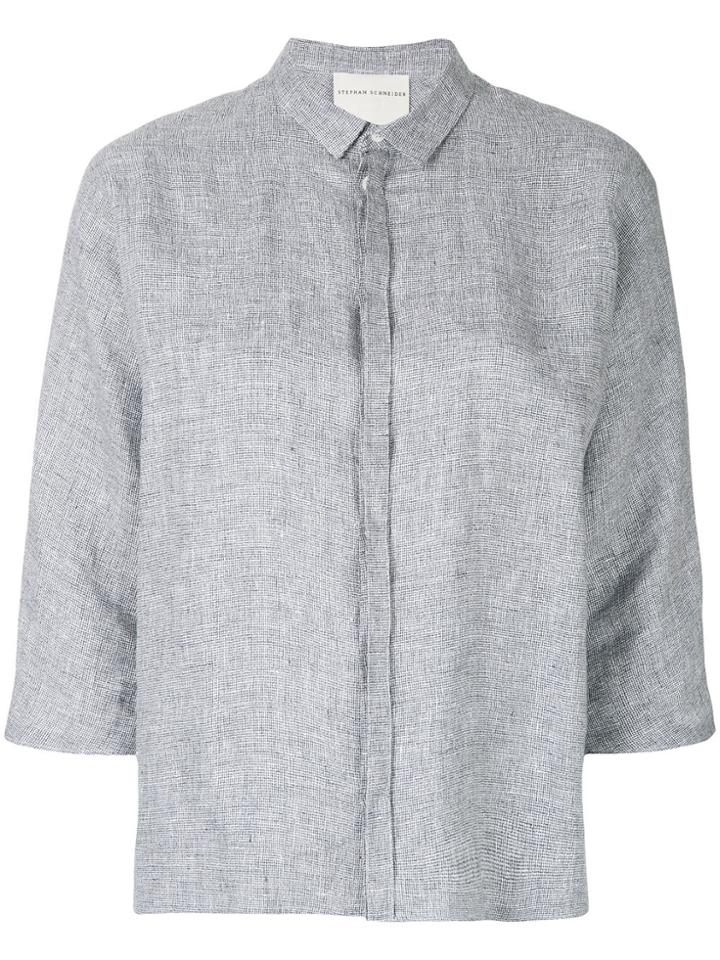 Stephan Schneider Solidity Shirt - Blue