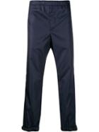 Prada Textured Track Pants - Blue