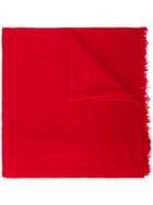 Ann Demeulemeester Cashmere Scarf - Red