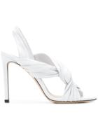 Jimmy Choo Lalia 100 Sandals - White