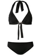 Michael Michael Kors Halterneck Bikini Set - Black