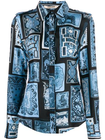 Roberto Cavalli Roberto Cavalli Jqt7022ns03 T1187 - Blue