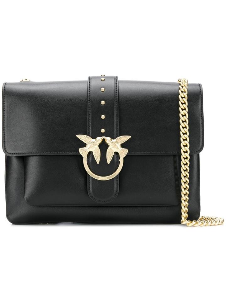 Pinko Big Love Shoulder Bag - Black