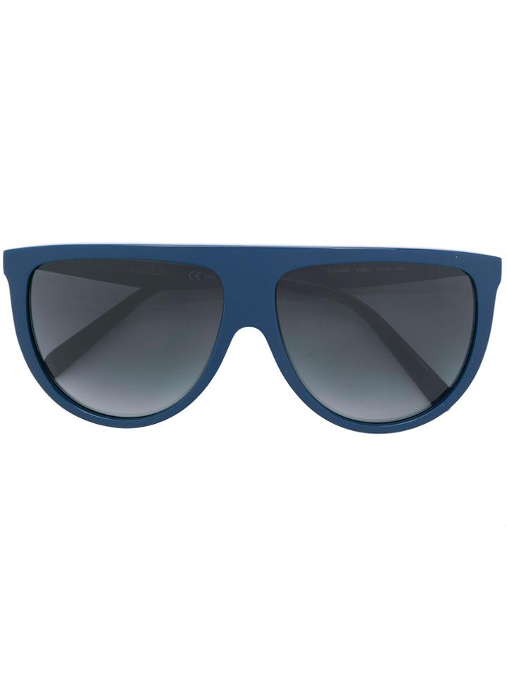 Céline Eyewear Oversized Sunglasses - Blue