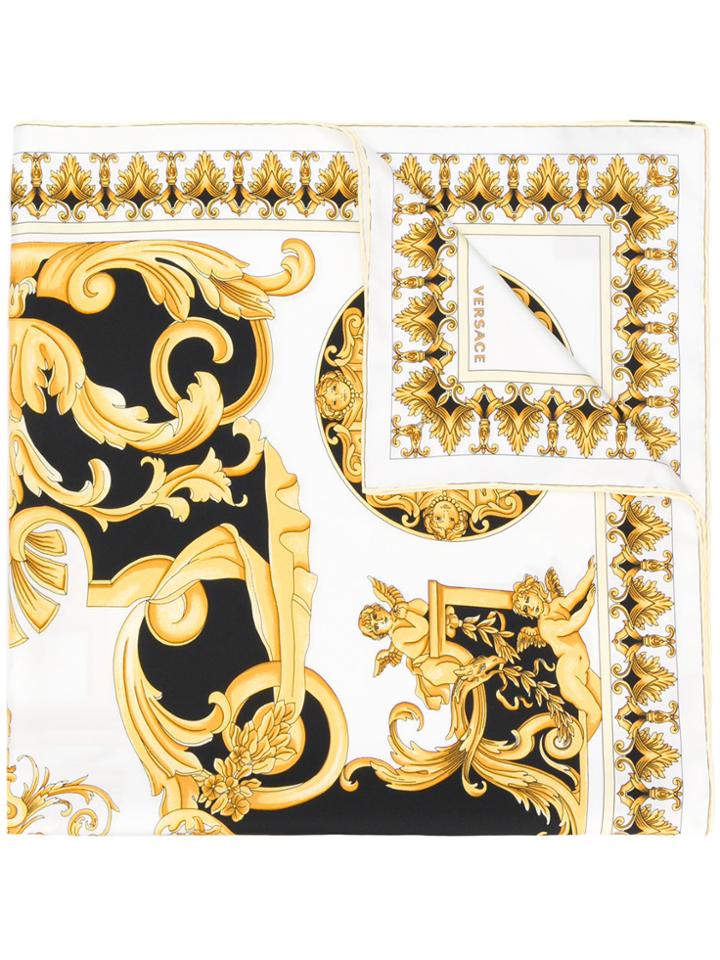 Versace Baroque Print Scarf - Multicolour