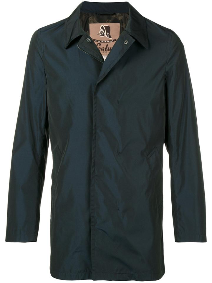 Sealup Zipped Fitted Jacket - Blue
