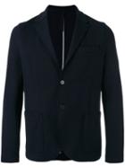 Harris Wharf London Patch Pockets Blazer, Men's, Size: 5, Blue, Cotton