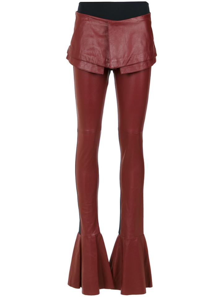 Andrea Bogosian Layered Flared Trousers