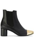 Stine Goya Toe-cap Ankle Boots - Black