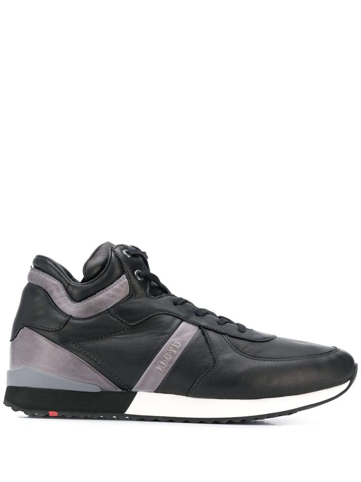 Lloyd Two-tone Low-top Sneakers - Black