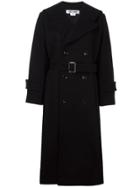Comme Des Garçons Pre-owned Double Breasted Coat - Black