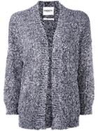 Essentiel Antwerp - Marble Knit Cardigan - Women - Cotton/polyamide/polyester - S, Women's, Blue, Cotton/polyamide/polyester